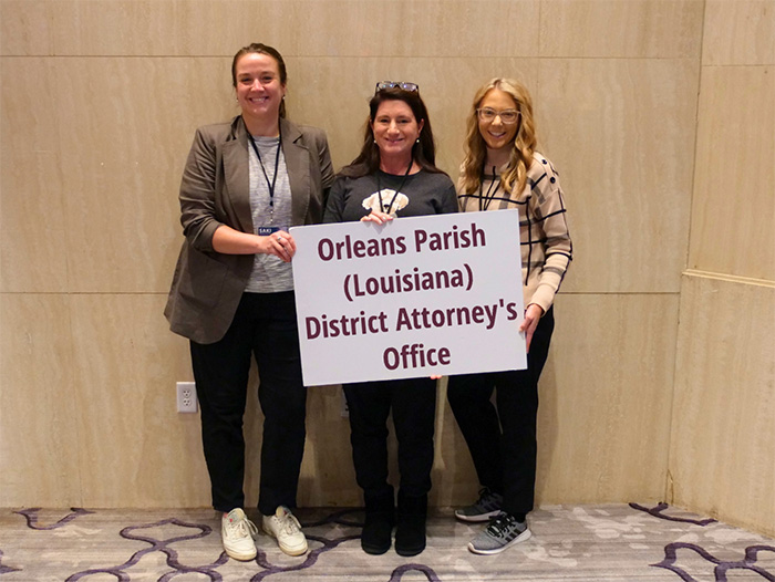 Orleans Parish (Louisiana) District Attorney's Office Grantee Site Representatives